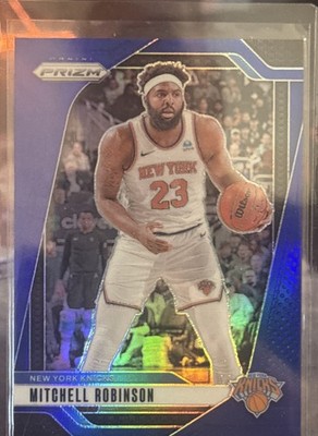 2024-25 Panini Prizm - Mitchell Robinson #156 Blue Prizm /199