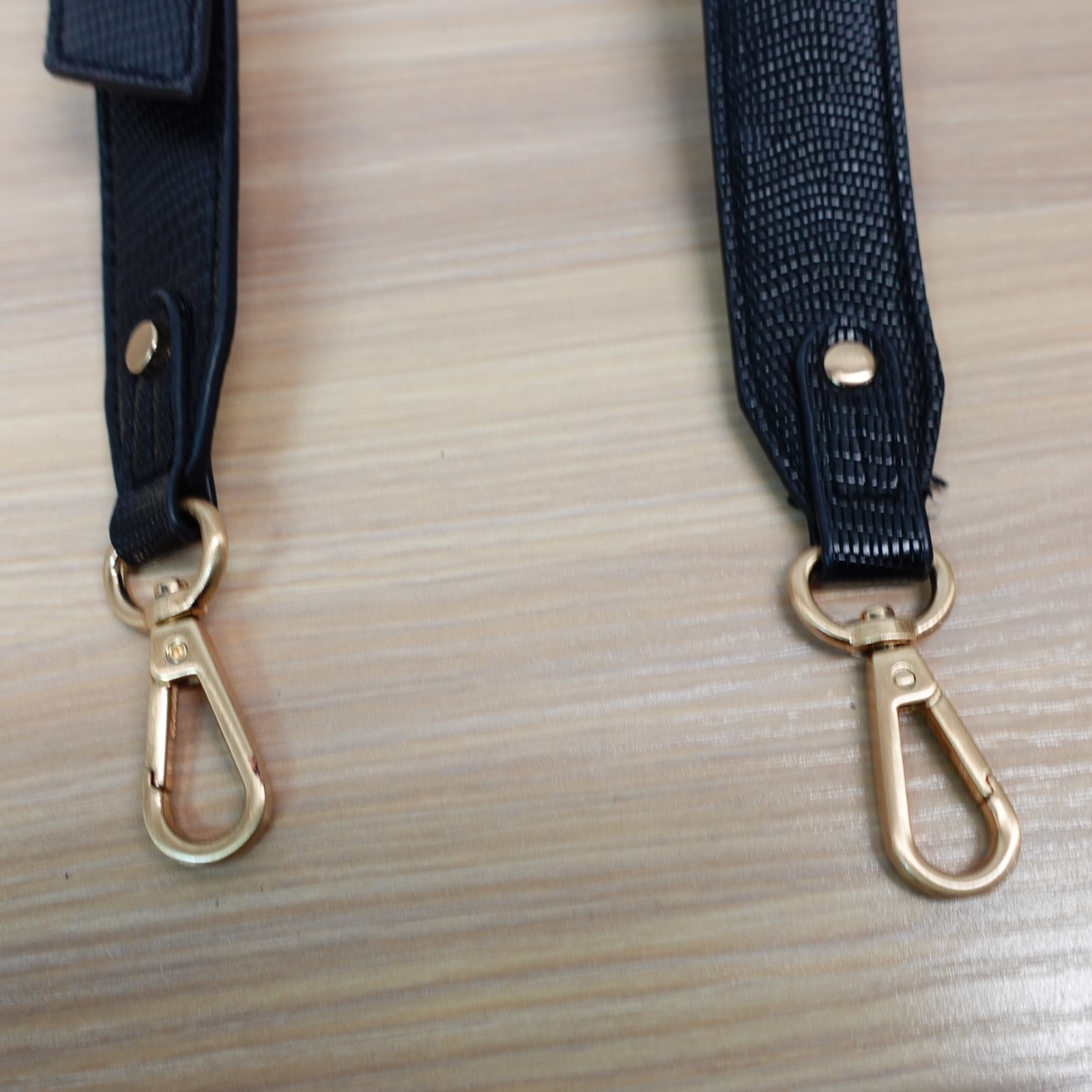 Lizard Bag Strap Replacement Black Crossbody Shou… - image 3