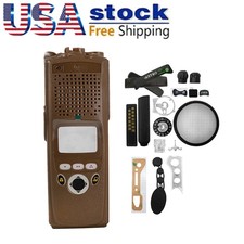 Lot1 Brown Repair Front housing case Cover for XTS5000 Model 2 Two Way Radio