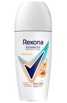 92,67 /L- 6x REXONA Advanced Protection Deo Roll-on, Antitranspir.-Tropical-50ml