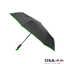 Auto Open Close Travel Umbrella Lightweight Water Resistant Sun Protection New