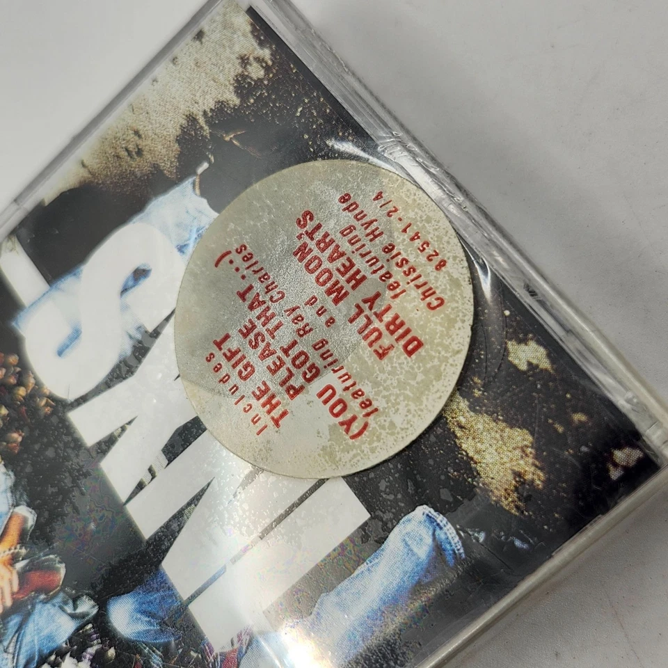 INXS Full Moon Dirty Hearts Cassette 1993 Atlantic Records 82541-4 HYPE Sticker - Image 3 of 4