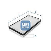 Innenraumfilter UFI 53.028.00 Partikelfilter FüR 406 Peugeot 8C Porsche 8B 8E