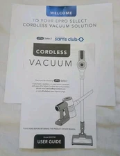 Sams Club ePro Select 3-in-1 Cordless Vacuum Model EV2738 *USER GUIDE ONLY*
