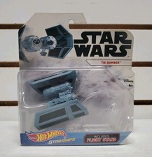 2018 Hot Wheels Starships (Disney) Star Wars Tie Bomber w/ Stand - Sealed *READ*