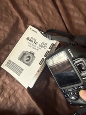 Canon EOS Rebel T6 / 1300D Digital SLR Camera, Auto Power Save, USB, Black