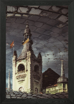 Morgenreflexion Gerahmtes Wandbild Poster Leinwanddruck Bild