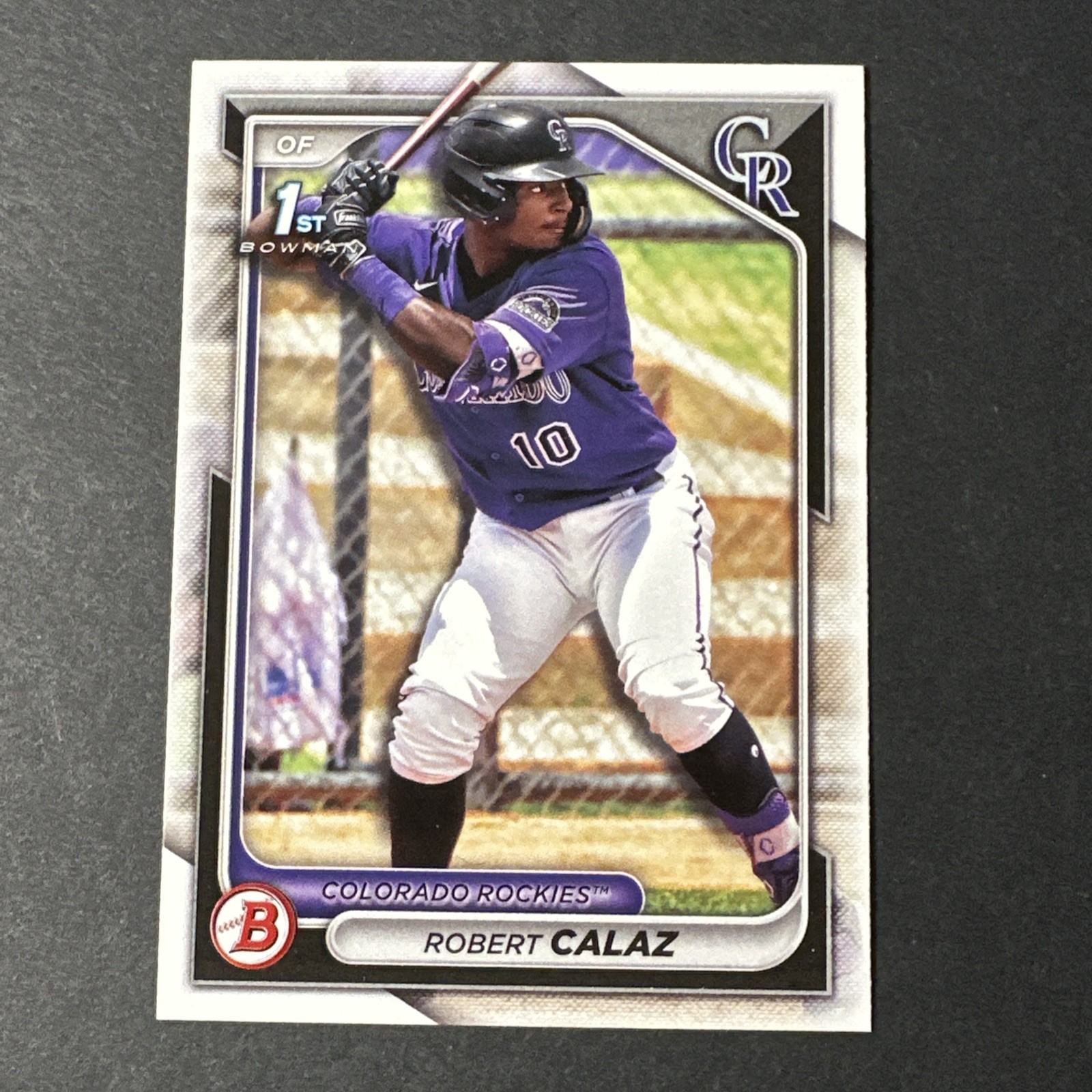 2024 Bowman ROBERT CALAZ 1ST BOWMAN #BP-131 Rockies