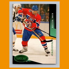 Kirk Muller #378 1993-94 Parkhurst Emerald Ice Montreal Canadiens Hockey Card