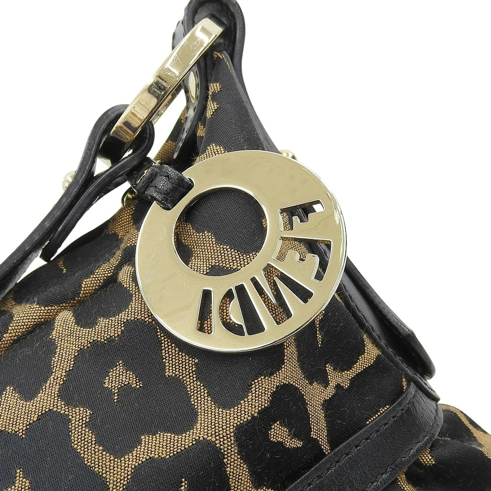 FENDI One Shoulder Bag 8BR448-GT6 119-2354 Canvas / Leather Unisex #TYB614 image 5
