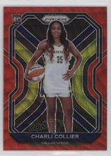 2021 Panini Prizm WNBA Ruby Wave Prizm Charli Collier #89 Rookie RC 0ld5