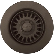 Blanco 441096 3-1/2" Plastic Disposal Flange and Basket Strainer - Brown