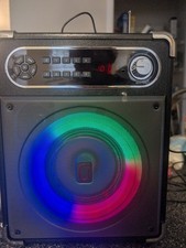 JYX -S55 Portable Speaker w/ 2 Wireless Microphones Black