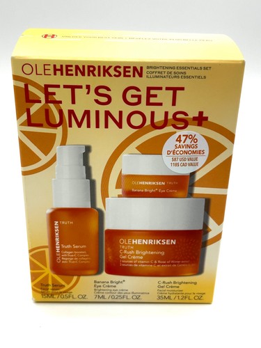 OLEHENRIKSEN Let's Get Luminous+ Brightening Essentials 3PC Set