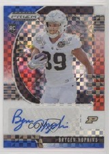 2020 Prizm Draft Picks Rookies Red White & Blue 8/99 Brycen Hopkins Auto 4z8
