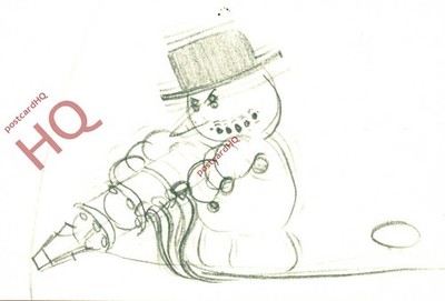 Ansichtskarte> The Art Of Pixar, Knick Knack Storyboard