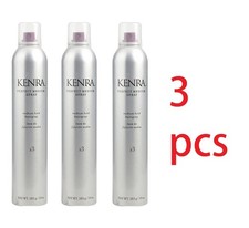 3 X Kenra Perfect Medium 13 55 VOC Hair Spray 10 fl oz - Pack of 3