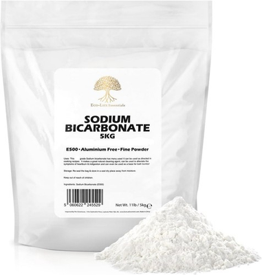 #ad Pure Baking Soda Sodium Bicarbonate 11 lbs. Food Grade for Cleaning Baking $43.59