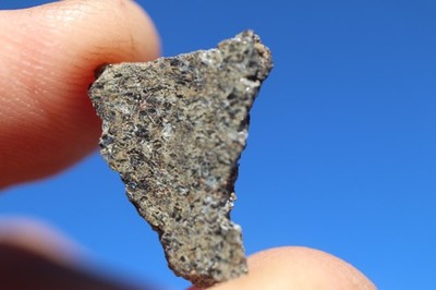NWA 17472 Martian meteorite (shergottite) part slice  Weight  1.4 grams NEW