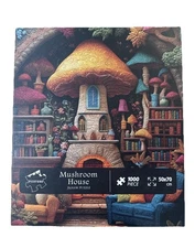 Mushroom House 1000 Pieces Free Shipping
