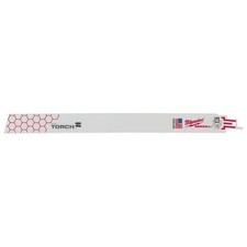 Milwaukee THE TORCH&trade; Bi-Metal SAWZALL&reg; Blade, 12 in L, 18 TPI