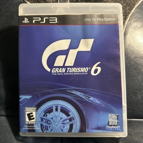 Gran Turismo 6 The Real Driving Simulator Sony PlayStation 3 PS3