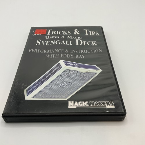 30 Tricks & Tips Using a Magic Svengali Deck DVD Eddy Ray Magic Makers Used