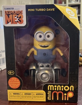 Despicable Me 3 Minion MiP Turbo Dave Miniature RemoteControlled Robot!! 2016