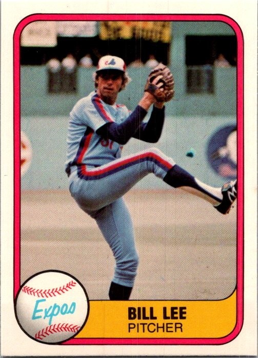 1981 Fleer Bill Lee #157