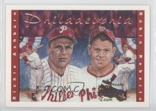 2001 Sunoco/Coca-Cola Dream Team Richie Ashburn Robin Roberts #9 HOF 0b3