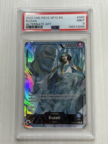Kuzan (Alternate Art) graded PSA 9 for sale on eBay