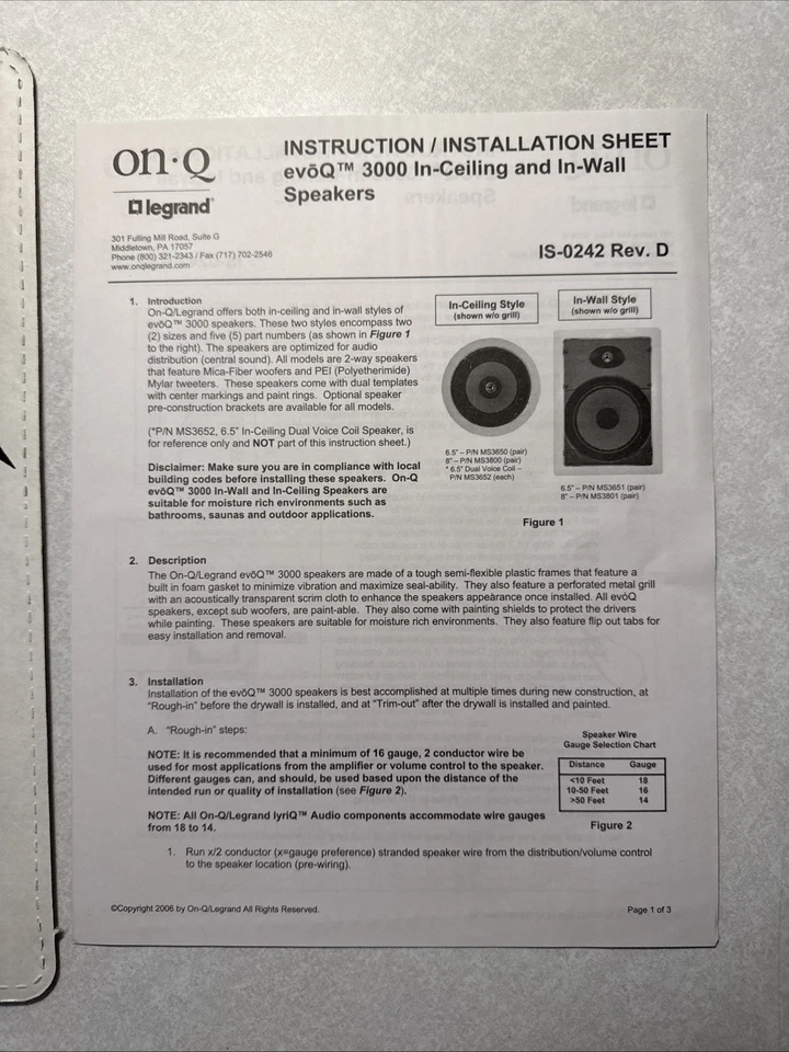 On-Q Legrand MS3801 Foto 3 de 4