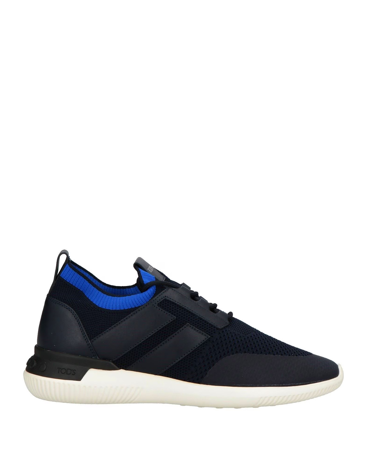 TOD'S No_Code Textile fibers, Leather sneakers men size 12 new image 2