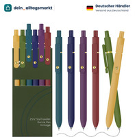 Gelstifte 6 StüCk 0,5 Mm Goldfarben Retro Schnelltrocknend FüR Schule BüRo