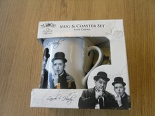 Laurel & Hardy Mug & Coaster Set