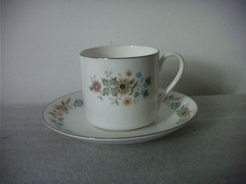 Royal Doulton - Pastorale - 6 tazas/platillos de café - Imagen 2 de 3