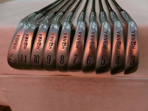 HONMA LB-708 4Star GP Medal Iron Set 3-sw 10pc R-Flex New Super Ferrite 4S - Picture 3 of 9