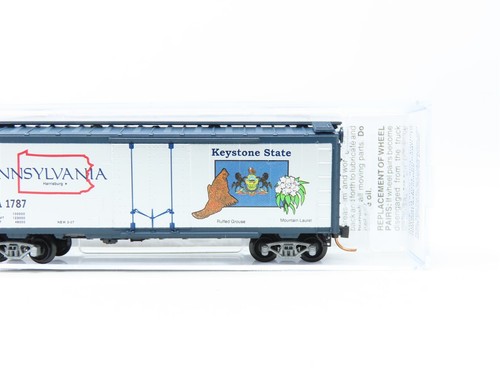 N Scale Micro-Trains MTL 02100410 PA Pennsylvania State 40' Box Car #1787 - Picture 3 of 8