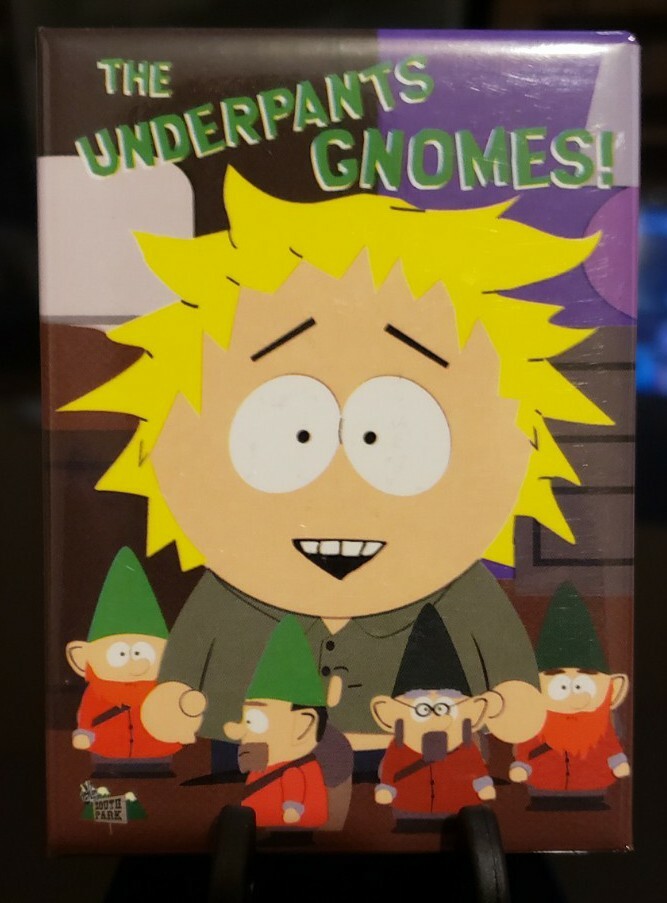 South Park Fridge Magnet Twitch Underpants Gnomes