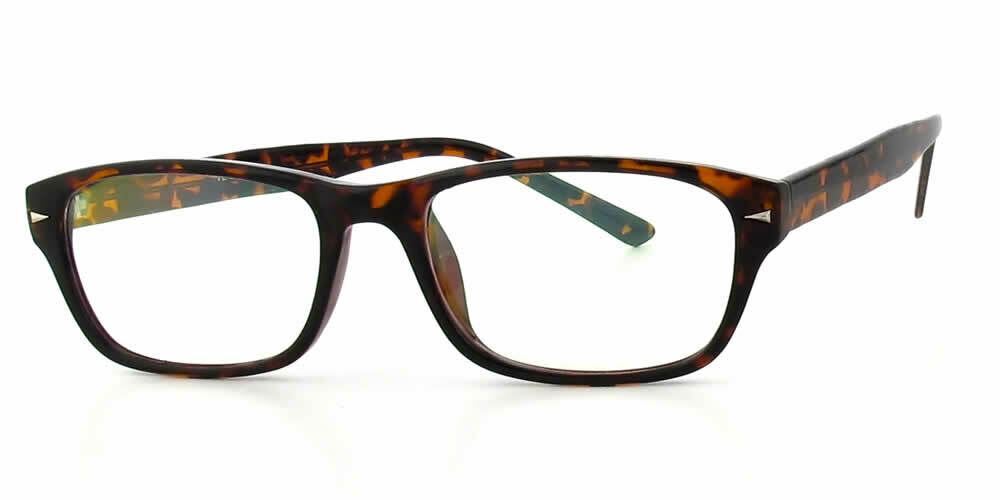 Calabria Soho by Vivid 95 Designer Multi-Focus Blue Light Glasses Dark Tortoise
