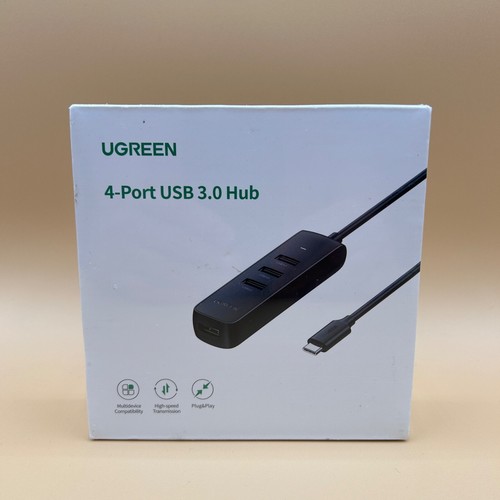 NIB 4-Port USB 3.0 Hub, Laptops, Flash Drive, HDD