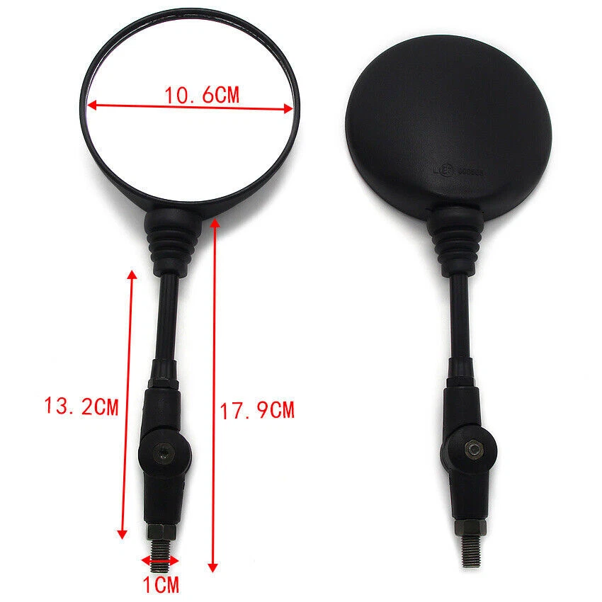Motorcycle Rear View Mirror For Kawasaki KLX300R 1996-2007 KLX400 03-04 KLX450R - Imagem 4 de 4