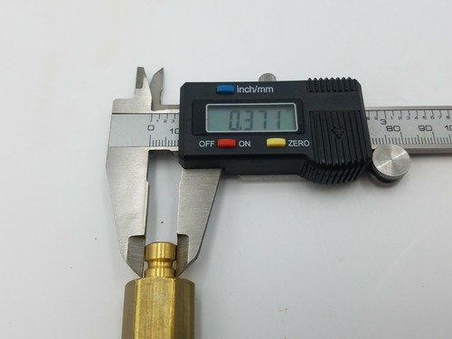Parker PN253 3/8" Quick Coupling Coupler Nipple 11/16" Male Thread Moldmate Ser - Picture 9 of 9