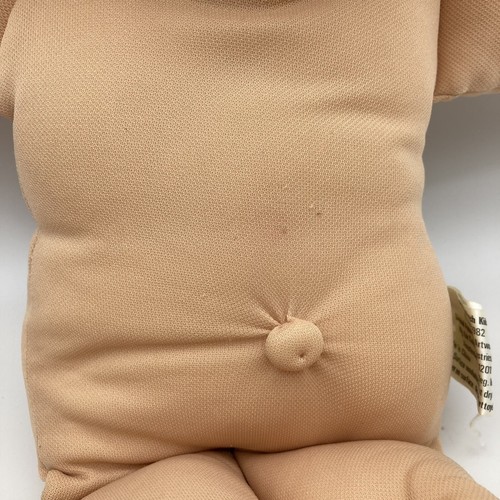 RARE VTG Cabbage Patch Kids Girl Doll Brown Hair Green Eyes Tan ONE DIMPLE, HM 8 - Picture 16 of 16