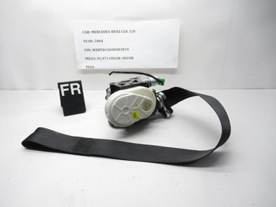 MERCEDES CLK W209 Front Right Passenger Side Grey Seat Belt 