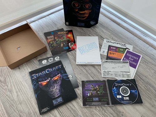 Starcraft Special Edition Big Box Terran Cover Complete Excellent Condition - Picture 8 of 11