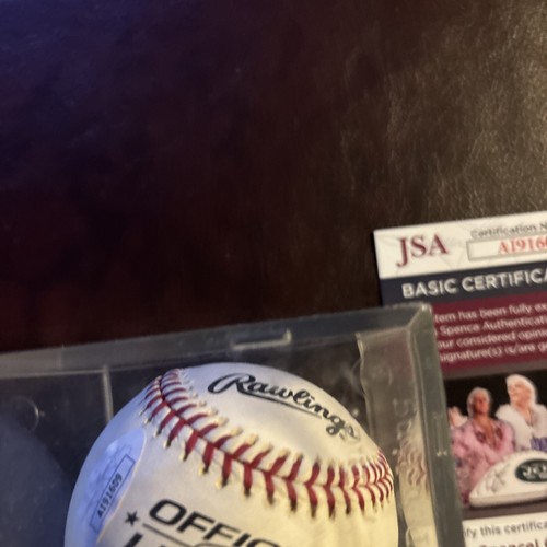 Rob Ducey signierter Baseball mit Etui und JSA - Bild 7 von 8