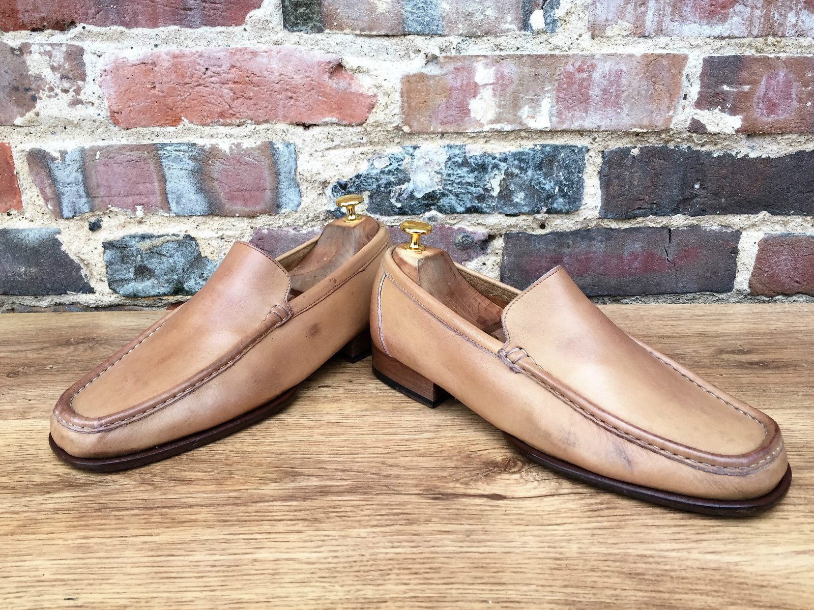Paul Smith Herren Sand Hellbraun Leder Slipper Schuhe UK 8 US 9 E 42 Paul Smith Smith Smith Herren Sand Hellbraun Leder Slipper Schuhe UK 8 US 9 E 42 angemessener Preis