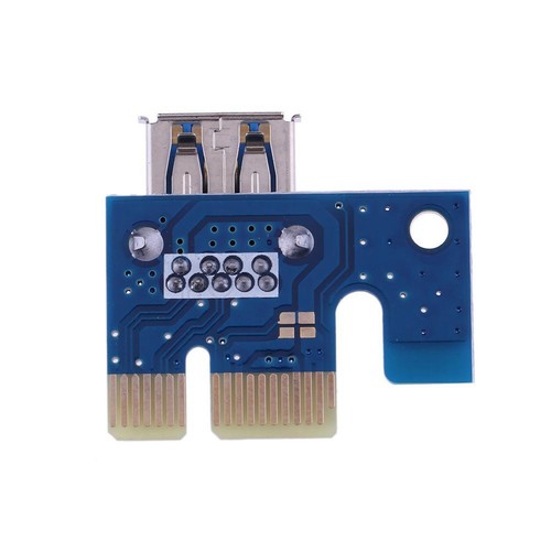 PCIe X1 Adapter PCI E 1X to USB 3.0 Female for PCI Express Riser Mining - Afbeelding 5 van 6