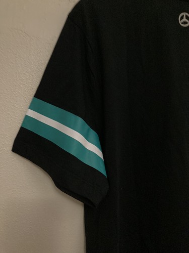 AMG Petronas Official Formula One Team Bottas 77 Black T-Shirt Large Neu ohne Etikett - Bild 9 von 9